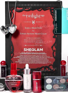在途！Sheglam2025Twilight暮光之城联名彩妆 吸血鬼眼影腮红唇釉
