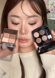 【现货】香奶奶308平替！日本EXCEL SANA莎娜大地色四色眼影SR03