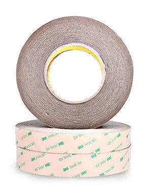 3M 93020无痕强力双面胶超薄透明防水粘胶93005胶带手机展示门窗对联耐老化无残胶高粘度PET基材韧性强网格