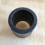 PE管件PE直接202532管箍承插对接热熔管件黑色新料室外供水管接头