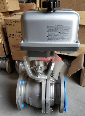EXH-10UTB日本北泽电动阀 原装KITZ电动球心阀开滋兰电动球阀DN20