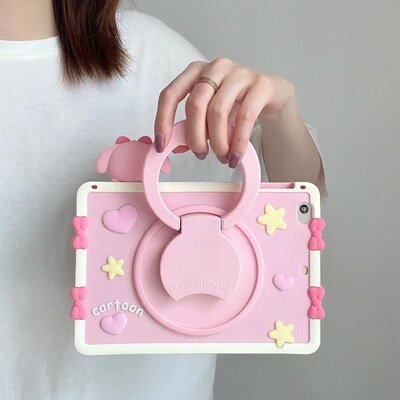 适用联想邵阳K10平板电脑保护套TB330FU轻薄外壳10.95寸旋转支架KissABC英语邵阳K10学生平板壳