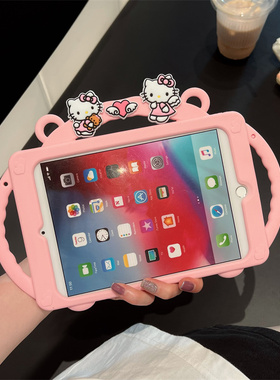 适用荣耀平板8保护套12寸HEY-W09防摔手柄硅胶HONOR Pad7卡通女款V8pro手握ROD-W09新款女壳ags2-al00外壳