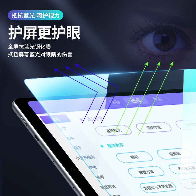 适用联想昭阳G11平板钢化膜10.95英寸TB-802FU中学生智慧班网课专用护眼膜防近视贴膜联想G11学习膜