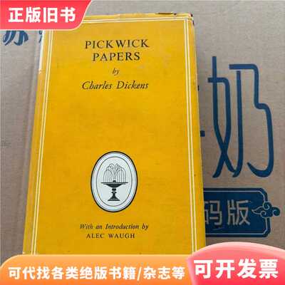 PICKWICK PAPERS by Cbarles Dickens 精装见图/With an Introduc