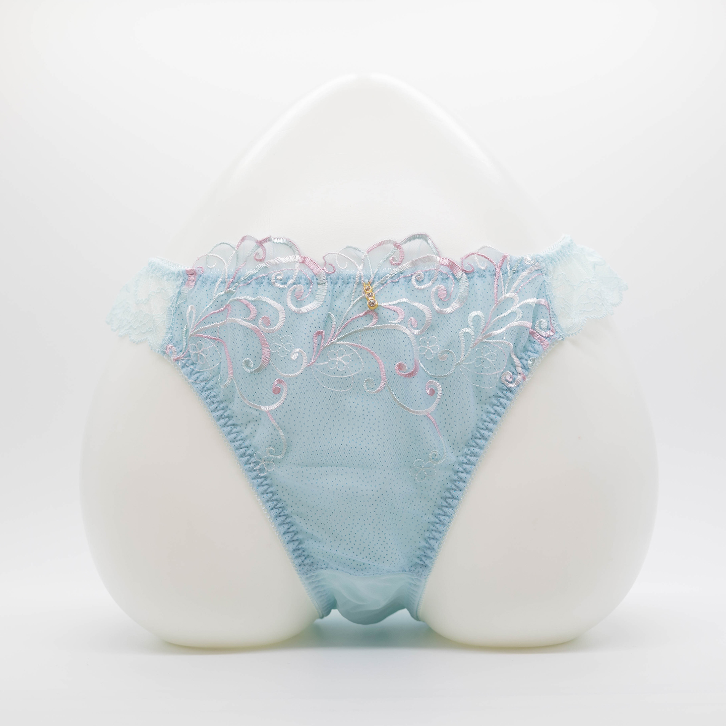 日系少女甜美可爱纯棉裆纯欲风蕾丝刺绣中腰内裤女三角裤女打底裤