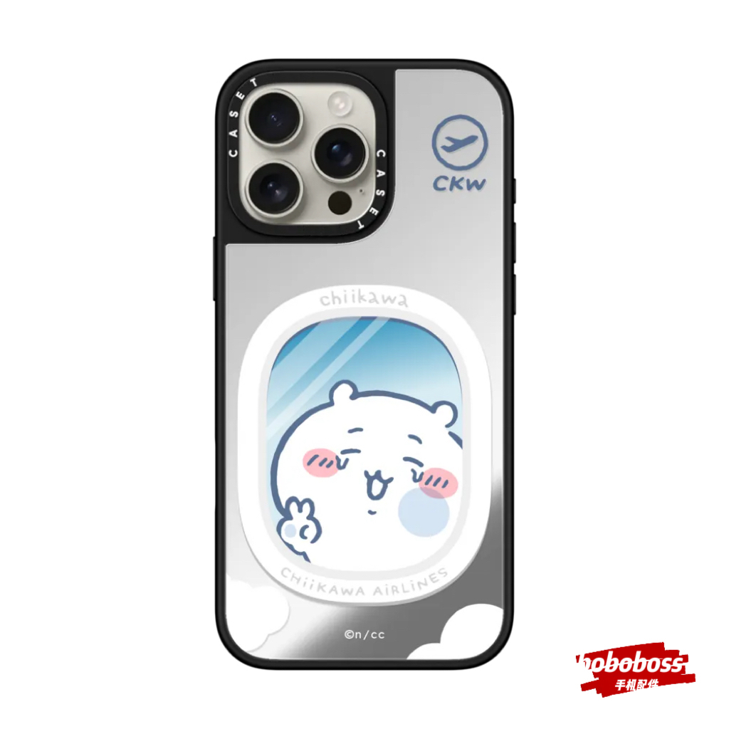 case源厂！ Chiikawa联名系列 吉伊卡哇的靠窗座位 magsafe适用iPhone17/16/15/14/13/Pro/Max防摔磁吸手机壳