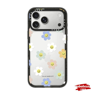 艺术家联名 case源厂 Pro 小雏菊 Plus 快乐 Max防摔磁吸手机壳 适用于iPhone17