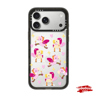 cassti源厂！马年新春系列 一马当仙magsafe适用iPhone17/16/15/14/13/Pro/Max防摔透明磁吸手机壳