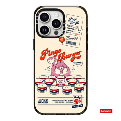 assti源厂！Zizone联名系列 PINGO汉堡 magsafe兼容适用于iPhone17/16/15/14/13/Plus/Pro/Max防摔磁吸手机壳