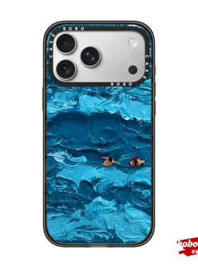 case源厂！艺术家联名 我们与海浪 magsafe适用于iPhone17/16/15/14/13/Pro/Max小众油画风防摔磁吸手机壳