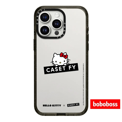 cassti源厂！Hello Kitty系列 logo标签透明壳 MagSafe适用于iPhone17/16/15/14/Pro/Max防摔磁吸防摔手机壳