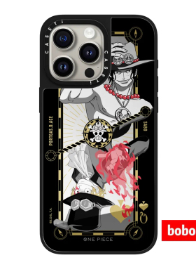 ssti源厂！One Piece 航海王 艾斯&萨波扑克牌 magsafe磁吸适用于iPhone17/16/15/14/Plus/Pro/Max防摔手机壳