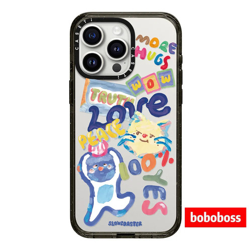 cassti源厂！Slowcoaster联名系列Love贴纸印花  磁吸适用iPhone17/16/15/14/13/Plus/Pro/Max防摔透明手机壳