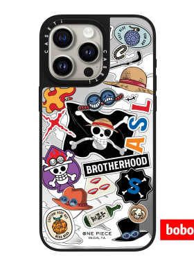 cassti源厂！One Piece航海王兄弟贴纸彩色 magsafe磁吸适用于iPhone17/16/15/14/13/Plus/Pro/Max防摔手机壳