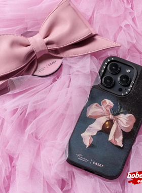 case源厂！ 卡罗琳的幻想系列 唯美蝴蝶结 magsafe适用iPhone17/16/15/14/13/12/Plus/Pro/Max防摔磁吸手机壳