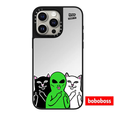 cassti源厂！RIPNDIP联名系列 整个帮派 magsafe兼容 适用于iPhone17/16/15/14/Plus/Pro/Max磁吸防摔手机壳