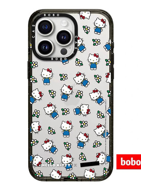 case源厂！Hello Kitty系列 Box Logo适用于iPhone17/16/15/14/13/12/Plus/Pro/Max可爱防摔磁吸手机壳