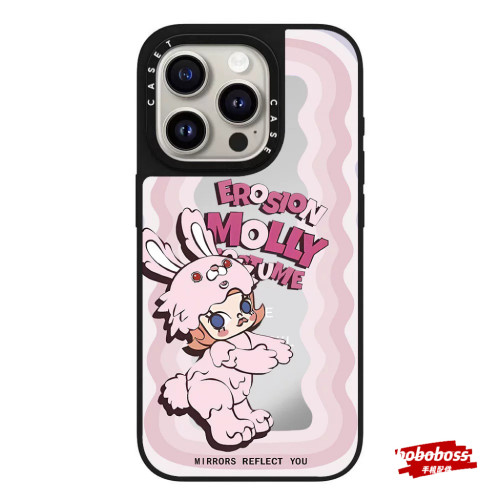 ssti源厂！泡泡玛特MOLLY系列可爱苹果手机壳 magsafe磁吸适用iPhone18/17/16/15/14/Plus/Pro/Max防摔手机壳