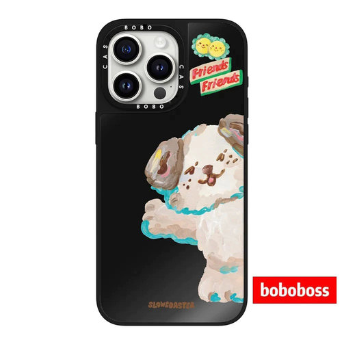 cassti源厂！SLOWCOASTER小狗狗 magsafe磁吸适用于iPhone17/16/15/14/13/Plus/Pro/Max镜面防摔手机壳
