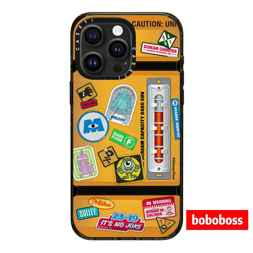ssti源厂！迪士尼怪兽电力公司系列 怪兽贴纸magsafe兼容适用于iPhone17/16/15/14/13/Pro/Max透明磁吸手机壳