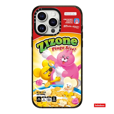 CASE源厂！Zizone联名系列 PINGO的美味麦片 magsafe兼容适用于iPhone17/16/15/14/Pro/Max防摔磁吸手机壳