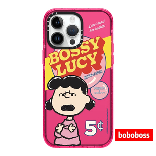 cassti源厂！Peanuts史努比家族系列 生气的露西  适用于iPhone16/15/14/13/12/Plus/Pro/Max防摔磁吸手机壳