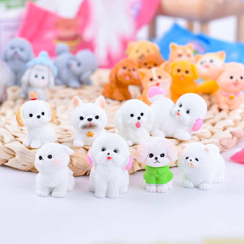 可爱小狗公仔手办模型盲盒礼物