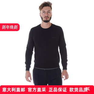 正品 男士 舒适圆领针织衫 JEANS阿玛尼毛衣时尚 8N6M956M13Z ARMANI