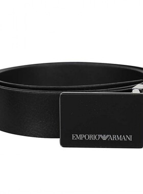 ARMANI阿玛尼EA男士腰带皮带商务休闲品牌牛皮皮带Y4S427YTU7J