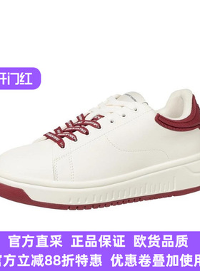 Armani/阿玛尼男士舒适百搭厚底增高休闲运动白鞋板鞋X4X264XN001