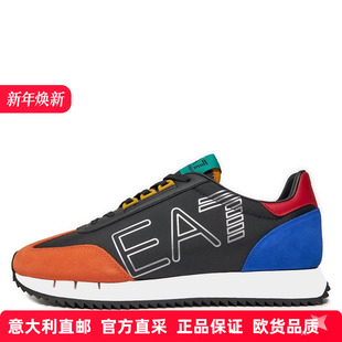 X8X101XK257 特惠拼色百搭防滑休闲板鞋 ARMANI阿玛尼EA7男士 时尚