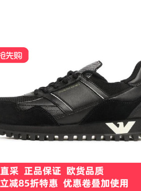 Armani阿玛尼EA夏网面透气休闲增高百搭板鞋男鞋特惠X4X616XN632