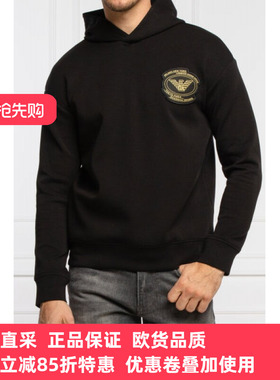 男士ARMANI阿玛尼EA 春秋新连帽套头时尚卫衣正品6K1M721JHSZ