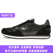 Armani阿玛尼EA男士 XN730 特惠X4X537 鹰标低帮休闲四季 运动板鞋