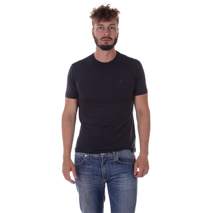 ARMANI JEANS阿玛尼AJ男士百搭纯色T恤短袖三件装6Y6D036JPZF