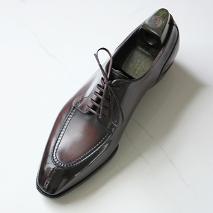 驹缝Split 挑缝德比鞋 Ferguson福开森 toe手工鞋 MTO定制
