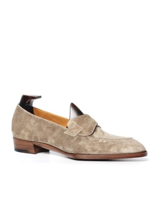 OctTenth休闲乐福鞋手工鞋