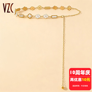 腰链女高级感配饰细腰带金属链条装饰配衬衫裙子西装毛衣腰环裤链