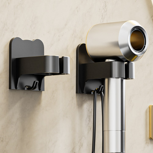 吹风机置物架免打孔风筒收纳神器