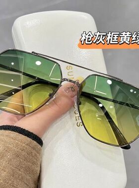 墨镜男士开车专用驾驶蛤蟆镜防紫外线2026新款男大脸偏光太阳眼镜