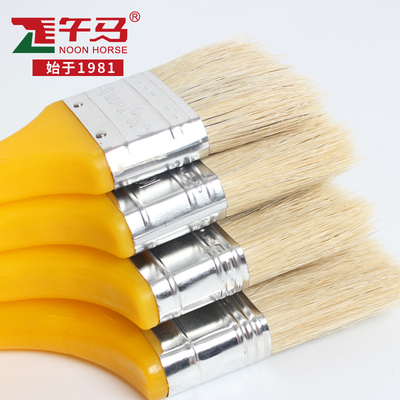 午马加厚棕毛刷油漆刷刷子1寸