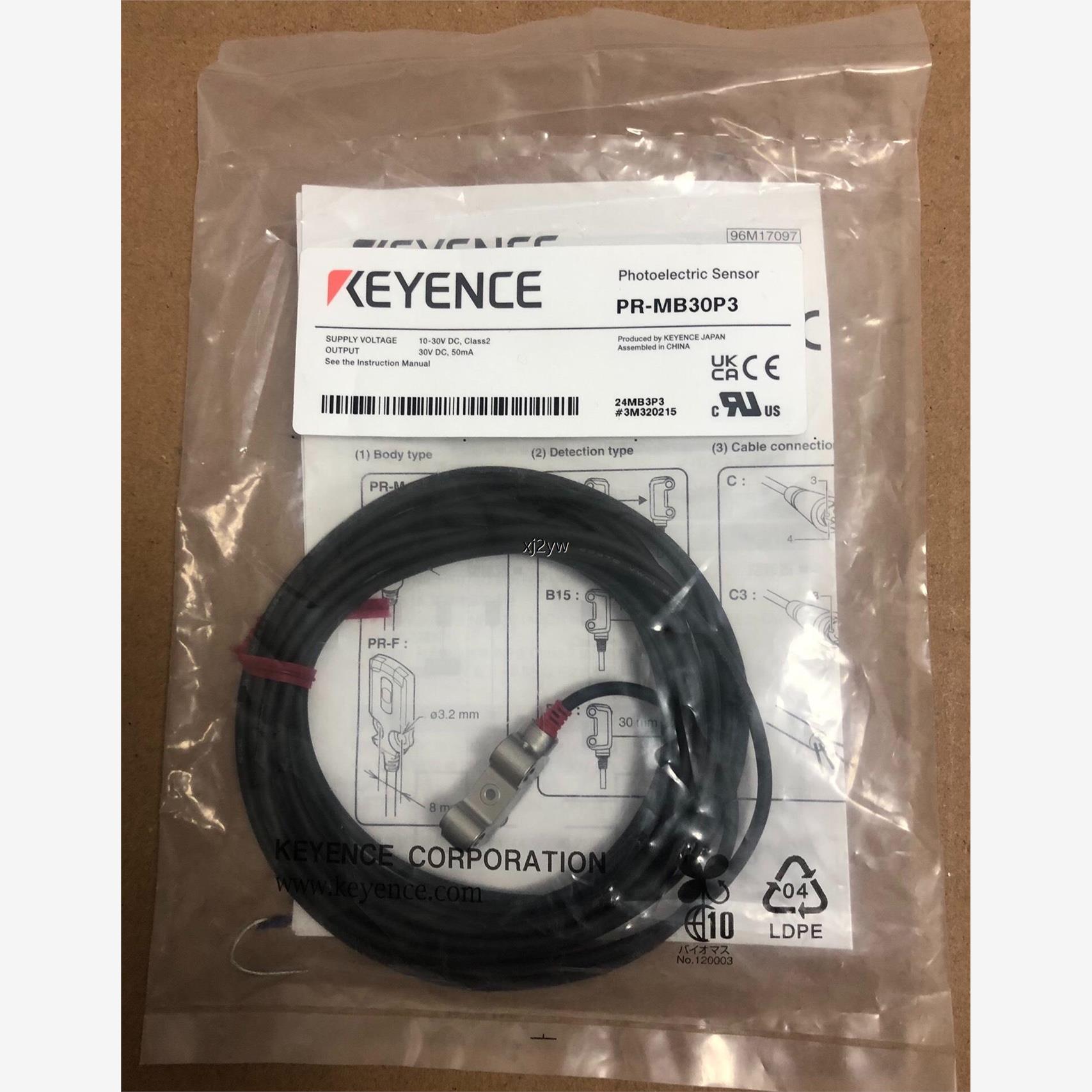 基恩士PR-MB30光电传感器