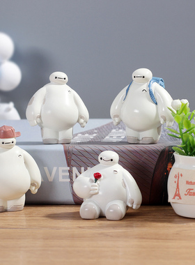 可爱风手办送同学大白创意摆件