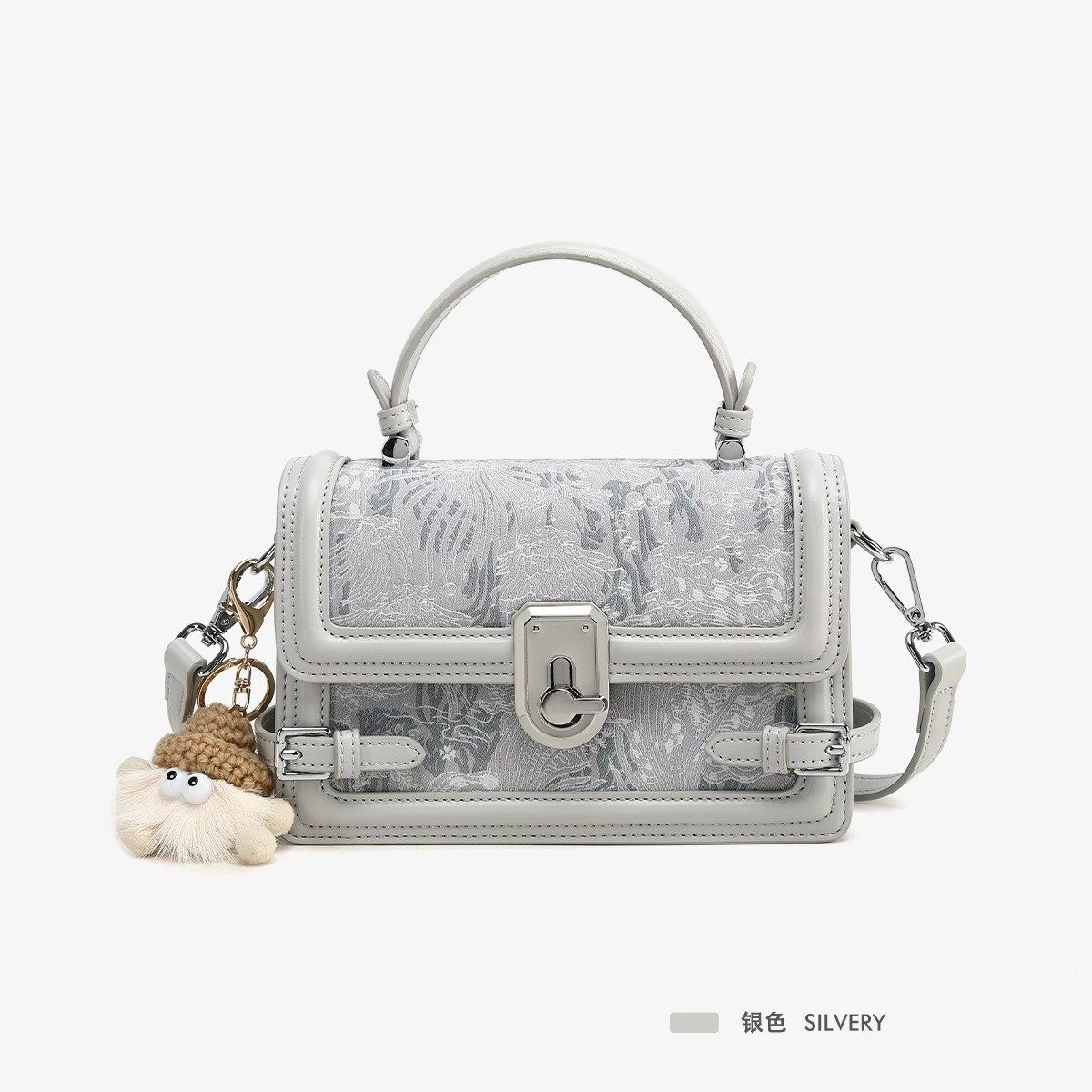 广州女包月光宝盒单肩包包女2025新款时尚爆款通勤单肩手提包,箱包皮具/热销女包/男包,手拿包,淘宝优惠券,粉丝福利购,淘宝优惠卷