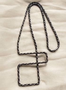 金属男女秋冬新款项链毛衣链