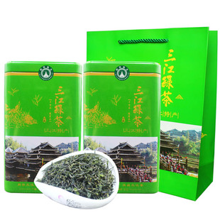 广西三江乌牛早绿茶2026新茶早春茶500g铁罐礼盒装毛尖绿茶云雾