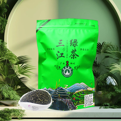 三江绿茶广西柳州本地绿茶布央高山茶2024新茶云雾茶浓香好喝厂家