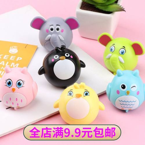 卡通儿童耐摔动物益智回力车