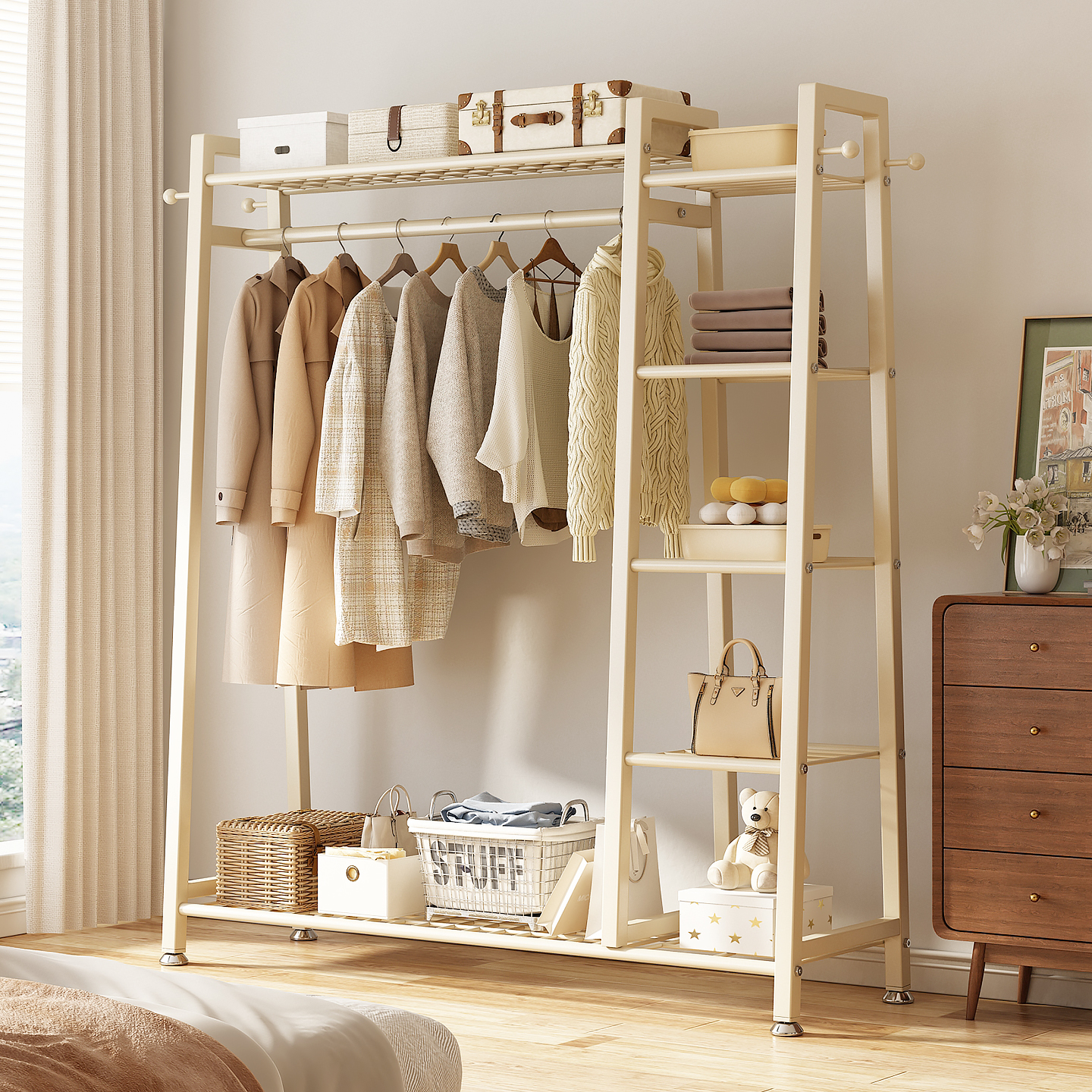 【全新】衣帽架落地卧室